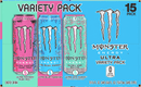 Monster Energy Ultra VP VGBHFRR 15 Pack - 16 Fl Oz