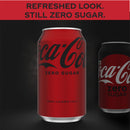 Coca-Cola Zero Sugar Soda Pop Cans, 12 fl oz, 24 Pack