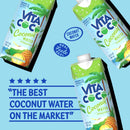 Vita Coco Coconut Water, Pineapple, 16.9 fl oz, (Pack of 12)