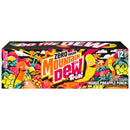 Mountain Dew x Trolli Mango Pineapple Punch Zero Sugar 12 fl oz, 12ct Can