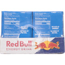 Red Bull Sea Blue Edition Energy Drink, 12 fl. oz., 6 Packs of 4 Cans, 114mg Caffeine
