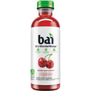 Bai Zambia Bing Cherry Antioxidant Infused Water Beverage, 18 fl oz, 12 Pack Bottles
