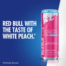 Red Bull Peach Edition Sugarfree Energy Drink, White Peach, 12 fl. oz., 6 x 4 Cans