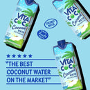 Vita Coco Coconut Water, Original, 16.9 fl oz (Pack of 12)