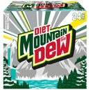 Diet Mountain Dew Citrus Soda Pop, 12 fl oz, 24 Pack Cans