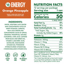 (2 pack) V8 Energy Orange Pineapple Energy Drink, 8 fl oz Can (24 Pack)