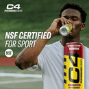 C4 Performance Energy Drink, Midnight Cherry, Zero Sugar, Carbonated, 16 fl oz Can (12 Pack)