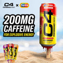 C4 Energy Performance Cherry Popsicle, 12 Pack of 16 oz Cans