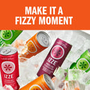 (4 pack) IZZE Sparkling Juice Beverage Blend, Mango, No Sugar Added, 8.4 FL OZ, 6 Cans