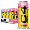 C4 Performance Energy Drink, Grape Popsicle, 16 fl oz Single Can