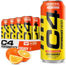 C4 Energy Performance Cherry Popsicle, 12 Pack of 16 oz Cans