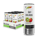 CELSIUS Sparkling Kiwi Strawberry, Functional Energy Drink 12 fl oz (Pack of 12)