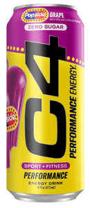 C4 Energy Performance Drink, Cosmic Rainbow, 16 oz, 12 Pack Cans