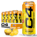 C4 Energy Performance Cherry Popsicle, 12 Pack of 16 oz Cans