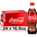 Coca-Cola Soda Pop Bottles, 16.9 fl oz, 24 Pack
