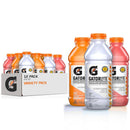 Gatorlyte Rapid Rehydration Electrolyte Beverage, 3 Flavor Variety Pack, 20 fl oz (Pack of 12)
