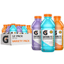 Gatorlyte Zero Electrolyte Beverage Variety Pack, 20 fl oz, 12 Pack Bottles