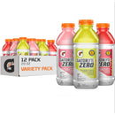 Gatorade Gatorlyte Rapid Rehydration Electrolyte Beverage, Variety Pack, 20 fl oz, 12 Count Bottles