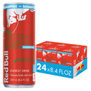 Red Bull Red Edition Sugarfree Energy Drink, Watermelon, 80mg Caffeine, 8.4 fl. oz.