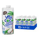 Vita Coco Coconut Water, Extra Coconut, 16.9 fl oz (Pack of 12)