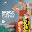 C4 Performance Energy Drink, Cherry Limeade, Zero Sugar, Carbonated, 16 fl oz Can, 12 Pack
