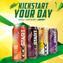 Mountain Dew Kickstart Orange Citrus (16 Ounce Cans, Pack of 12)