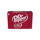 Dr Pepper Soda Pop, 12 fl oz, 24 Pack Cans