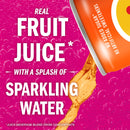 (4 pack) IZZE Sparkling Juice Beverage Blend, Mango, No Sugar Added, 8.4 FL OZ, 6 Cans
