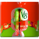 (6 pack) V8 Spicy Hot 100% Vegetable Juice, 5.5 fl oz Can, 48 Count (6 Packs of 8)