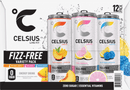 CELSIUS Fizz Free Variety Pack, Functional Energy Drink 12 fl oz (Pack of 12)
