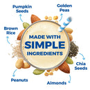 Orgain Simple Organic Vegan 20g Protein Powder- Plant Based, Non-GMO, Vanilla 1.25lb