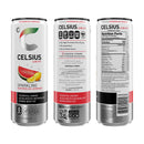 CELSIUS Sparkling Watermelon Lemonade, Functional Energy Drink 12 fl oz (Pack of 12)