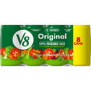 (6 pack) V8 Original 100% Vegetable Juice, 5.5 fl oz Can, 8 Count