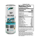 CELSIUS Sparkling Playa Vibe, Functional Energy Drink 12 fl oz (Pack of 12)
