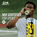 C4 Performance Energy Drink, Arctic Snow Cone Flavor, Zero Sugar, Carbonated, 16 fl oz Can, 12 Pack