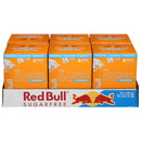 Red Bull Amber Edition Sugarfree Energy Drink, Strawberry Apricot, 8.4 fl. oz., 6 x 4 Cans (Pack of 24)