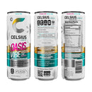 CELSIUS Sparkling Summer Vibe Variety Pack, Functional Energy Drink 12 fl oz (Pack of 12)