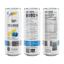CELSIUS Fizz Free Blue Razz Lemonade, Functional Energy Drink 12 fl oz (Pack of 12)