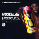 C4 Energy Performance Drink, Cosmic Rainbow, 16 oz, 12 Pack Cans