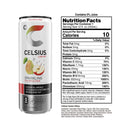 CELSIUS Sparkling Fuji Apple Pear, Functional Energy Drink 12 fl oz Can (Pack of 12)