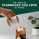 (6 pack) Starbucks Sweetened Signature Black, Cold Brew Coffee Concentrate, Iced Coffee, 32fl oz