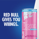 Red Bull Pink Edition Sugarfree Energy Drink, Wild Berries, 12 fl. oz., 6 x 4 Cans