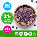 Orgain Organic Vegan 21g Protein Powder, Plant Based Shake Drink, Vanilla Bean 2.03lb