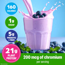 21g Organic Vegan Protein Metabolism Blend Powder, Vanilla Bean, 1.71 lb