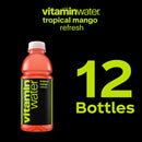 Vitaminwater Refresh Tropical Mango Nutrient Enhanced Water Beverage 12 Pack 20 fl oz Bottles
