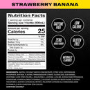 Prime Hydration Sports Drink, Strawberry Banana, 16.9 fl oz, 12 Pack, Bottles