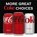 Coca-Cola Zero Sugar Soda Pop Cans, 12 fl oz, 24 Pack