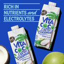 Vita Coco Coconut Water, Extra Coconut, 16.9 fl oz (Pack of 12)