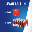 Red Bull Red Edition Watermelon Energy Drink, 12 fl. oz., 6 Packs of 4 Cans, 114mg Caffeine