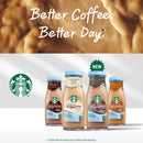 Starbucks Lite Chocolate Hazelnut Gelato Frappuccino Lite Iced Coffee Drink, 9.5 fl oz Bottles, 12 pack​